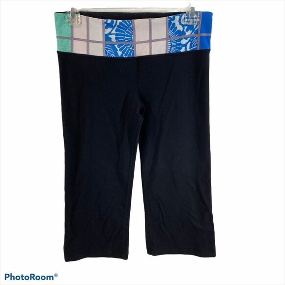 Lululemon Groove Crop‎ Reversible Quilting Size 6 - Picture 15 of 16